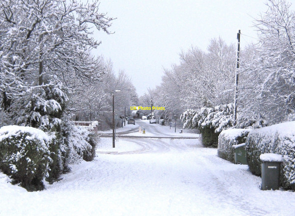 Photo 6"x4" Sheep Hill Lane and Woodend Road Clayton Green c2010
