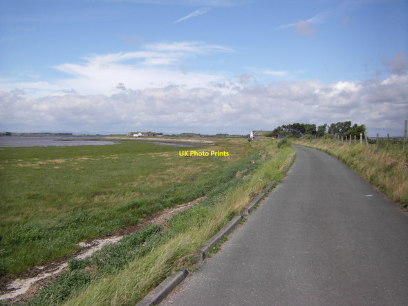 Photo 6"x4" Lancashire Coastal Way looking towards Crook Cottage Bank Houses c2010
