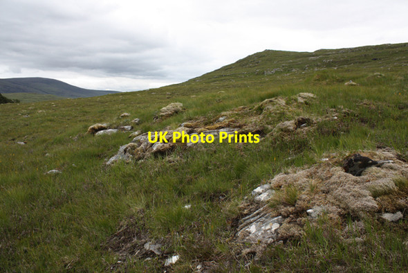 Photo 6"x4" Moorland below Creagan a'  Chaorrainn Creagan a' Chaorrainn c2010
