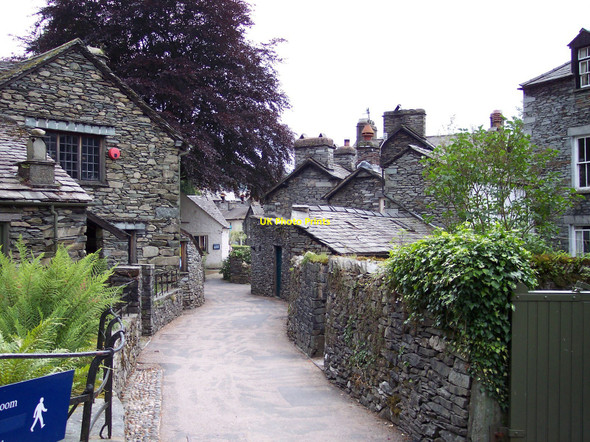 Photo 6"x4" Stone and slate near Dove Cottage Grasmere\/NY3307 c2010
