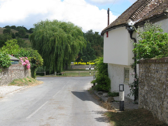 Photo 6"x4" Road junction in East Dean East Dean\/SU9013 c2010
