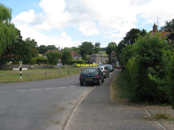 Photo 6"x4" Village green at East Dean East Dean\/SU9013 c2010