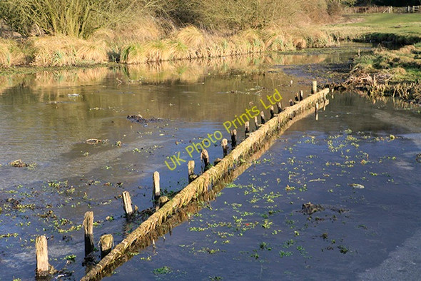 Photo 6"x4" Stream at Common Marsh, Stockbridge Stockbridge\/SU3535 c2006