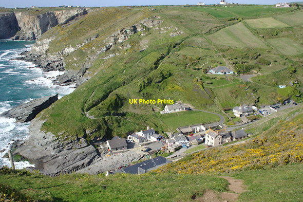 Photo 6"x4" Trebarwith Strand Trebarwith Strand c2010