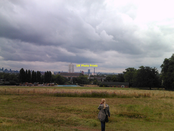 Photo 6"x4" View of the BT Tower from Parliament Hill #2 Hampstead\/TQ2685 c2010
