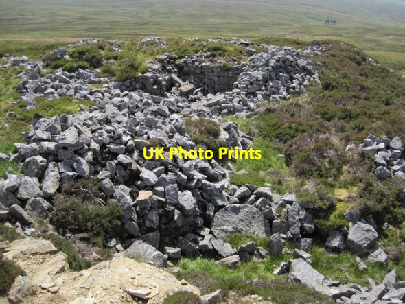 Photo 6"x4" Disused Quarry, Millstone Band Eals\/NY6755 c2010