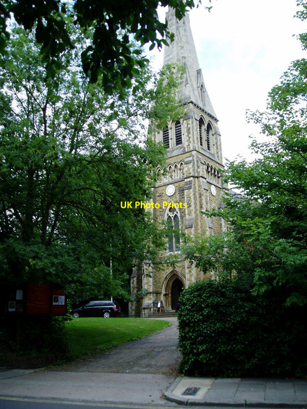 Photo 6"x4" St.Anne, Brookfield,  Highgate West Hill Camden Town c2010