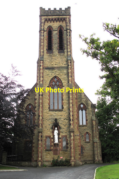 Photo 6"x4" Sacred Heart Roman Catholic Church, Burn Naze Thornton\/SD3442 c2010