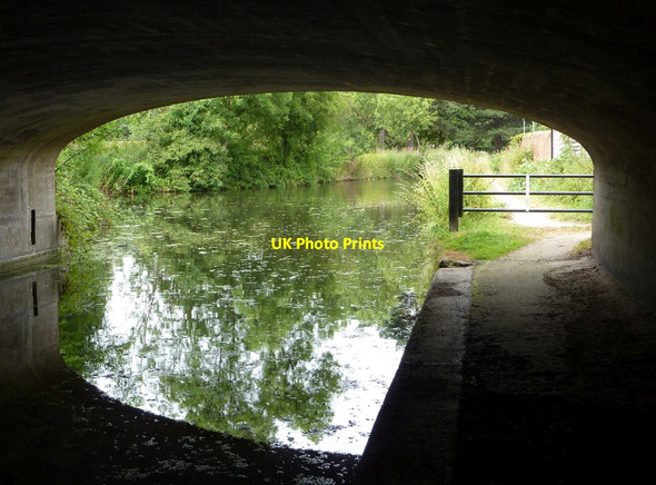 Photo 6"x4" View from the canal road bridge Retford c2010