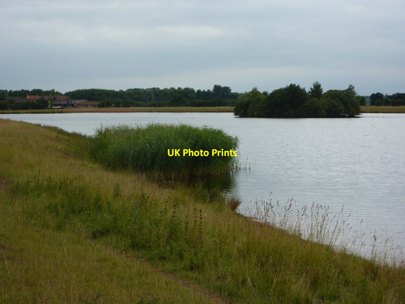 Photo 6"x4" Lake east of Sutton village Sutton Cum Lound c2010