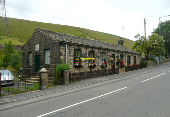 Photo 6"x4" The Old School, Clough Foot, Todmorden Clough Foot c2010
