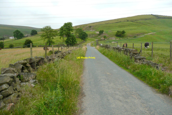 Photo 6"x4" Howroyd Lane, near Gorpley, Todmorden Clough Foot c2010