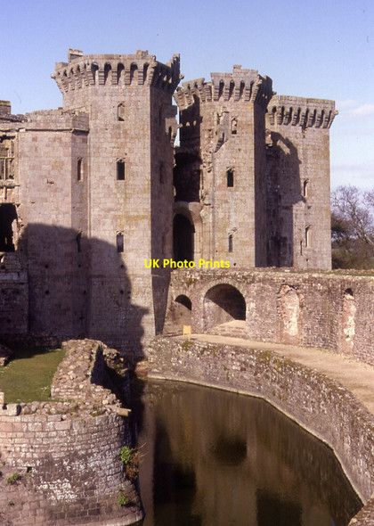 Photo 6"x4" Raglan Castle Raglan c1993
