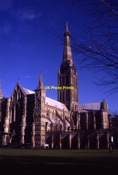 Photo 6"x4" Salisbury Cathedral Salisbury c1988