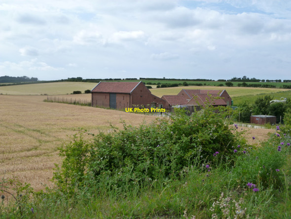 Photo 6"x4" Buildings beside the Wells and Walsingham Light Railway Copy's Green c2010