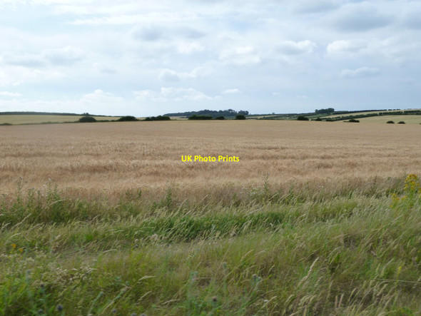 Photo 6"x4" Cornfields between Wighton and Warham Copy's Green c2010