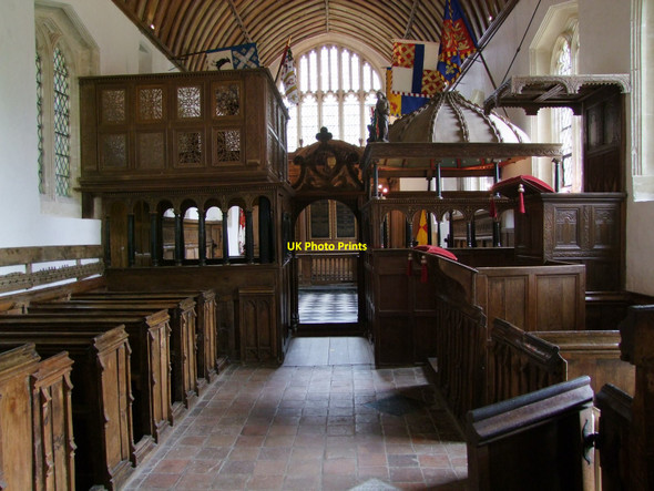 Photo 6"x4" Seventeenth Century Pews at Rycote Chapel Tiddington\/SP6504 c2010