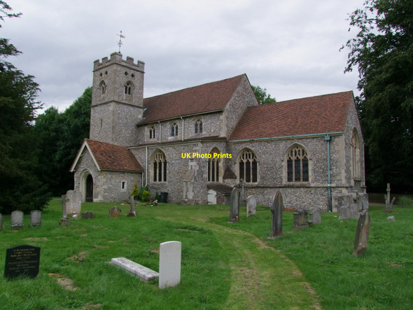 Photo 6"x4" Great Hampden Parish Church Great Hampden c2009