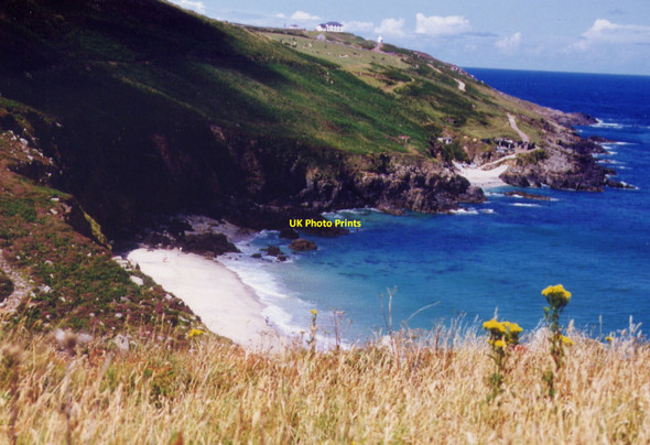 Photo 6"x4" Portheras Cove Higher Boscaswell c1990