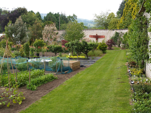 Photo 6"x4" Eggleston Hall Walled Garden Eggleston c2010