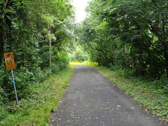 Photo 6"x4" National Cycle Route 27 by Slade Reservoir Ilfracombe c2010