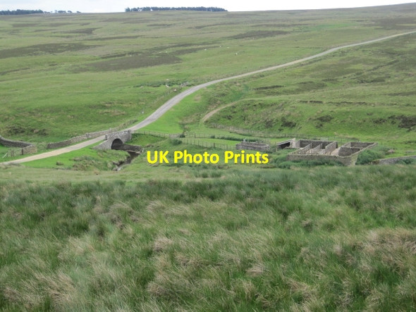 Photo 6"x4" Sheep Pens and Bridge near Harwood Shield Harwood Shield c2010