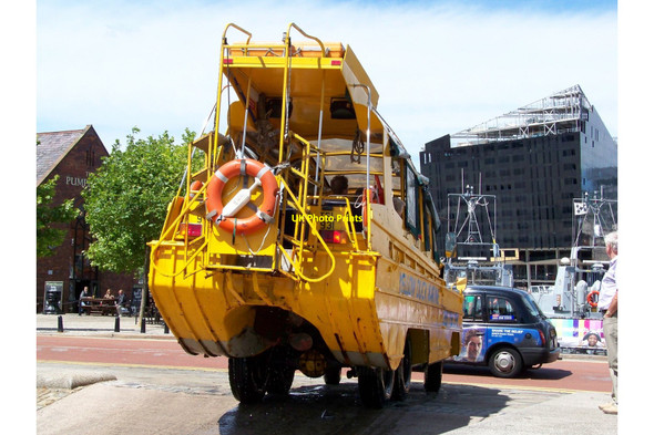 Photo 6"x4" The Yellow Duckmarine, Liverpool Docks Toxteth c2010