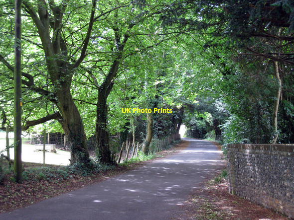 Photo 6"x4" Wootton Lane Wootton\/TR2246 c2010