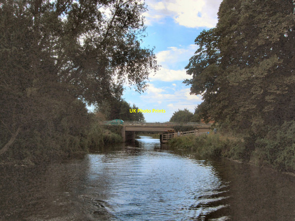 Photo 6"x4" A27 bridge over Chichester Canal Chichester c2010