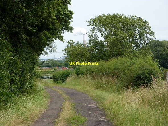 Photo 6"x4" Track towards Treswell Treswell c2010