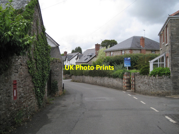 Photo 6"x4" Village street, Broadhempston Broadhempston c2010