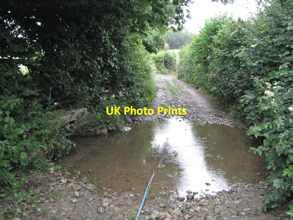 Photo 6"x4" Ford and sleeper bridge Broadhempston c2010