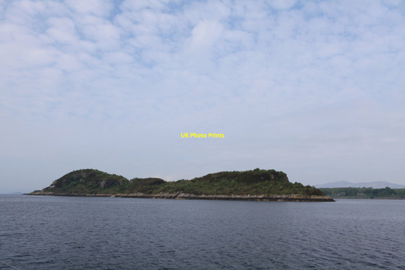 Photo 6"x4" Eilean Dubh taken from the North East Clachan\/NM8643 c2010