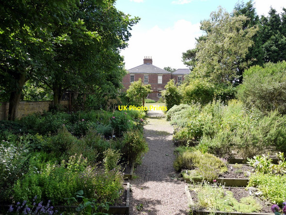 Photo 6"x4" Jarrow Hall from Herb Garden, Bede's World Jarrow c2010