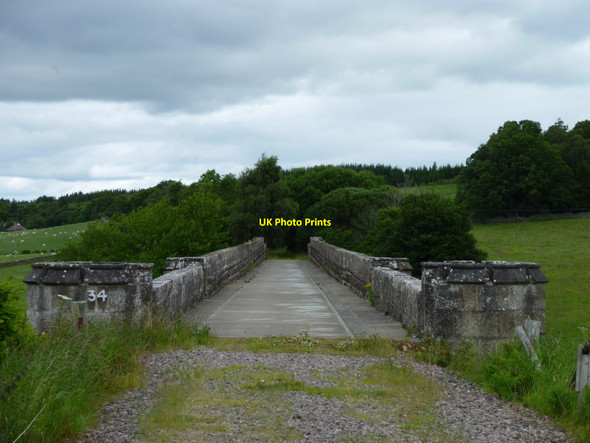 Photo 6"x4" The Dava Way - Divie Viaduct Carnach\/NJ0048 c2010