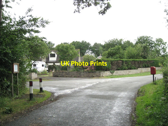 Photo 6"x4" The lane from Stone at Lower Stone Lower Stone c2010