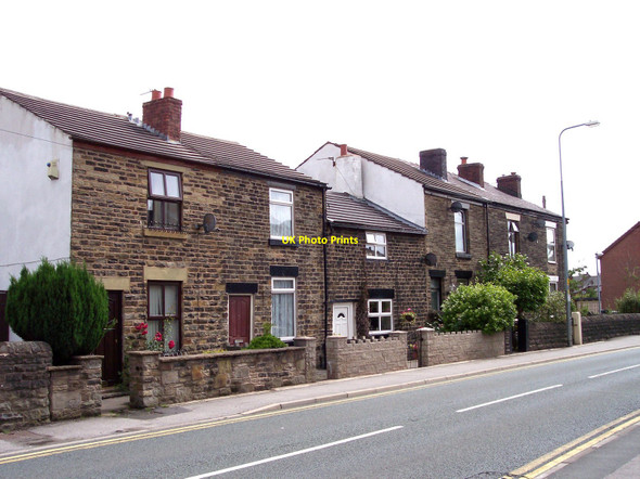 Photo 6"x4" Stone cottages on Church Road, Orrell Far Moor\/SD5304 c2010