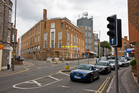 Photo 6"x4" Guildford Telephone Exchange Guildford c2010