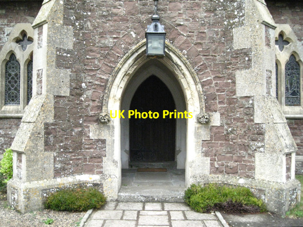 Photo 6"x4" Porch of St George's Church, Falfield Falfield\/ST6893 c2010