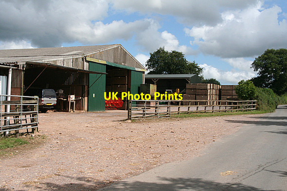 Photo 6"x4" Kentisbeare: Court Barton Farm Stoford Water c2010