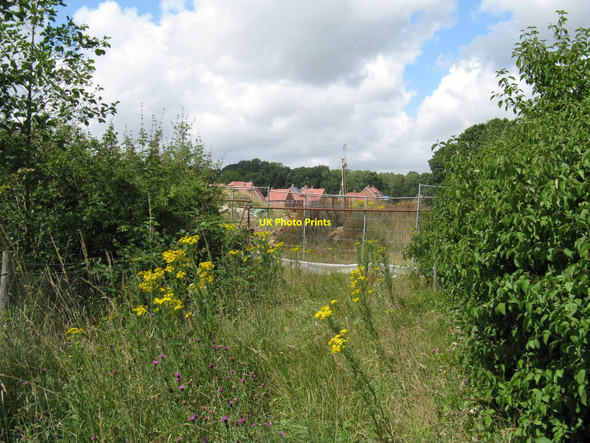 Photo 6"x4" Safety fencing for building site near Uckfield Uckfield c2010