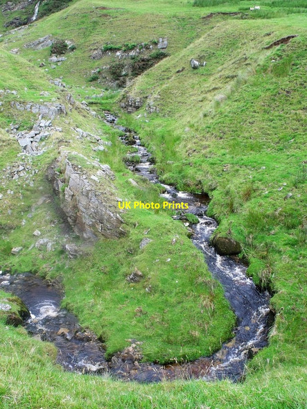 Photo 6"x4" The Burniebrae Burn Auchinreoch c2010