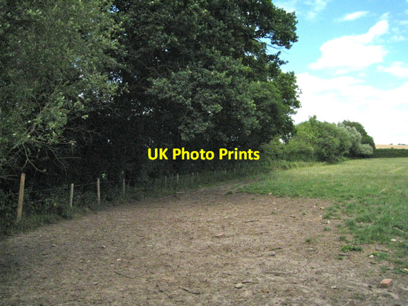 Photo 6"x4" Line of a watercourse Wolverton\/SP2062 c2010