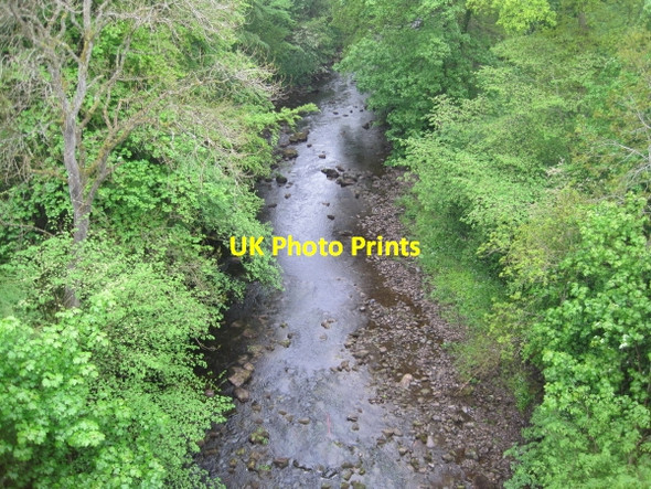 Photo 6"x4" River Lune from Laithkirk Viaduct Bowbank\/NY9423 c2010