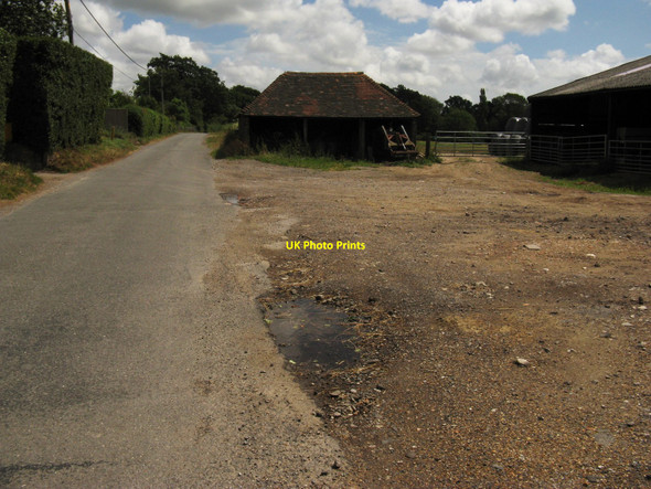 Photo 6"x4" Old farm building at Pound House Uckfield c2010