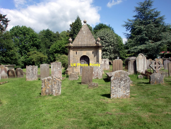 Photo 6"x4" Gravestones, St Mary's, Chiddingstone, Kent Chiddingstone c2010