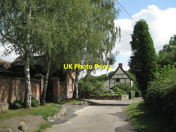 Photo 6"x4" Houses, Brookside, Snitterfield Snitterfield c2010