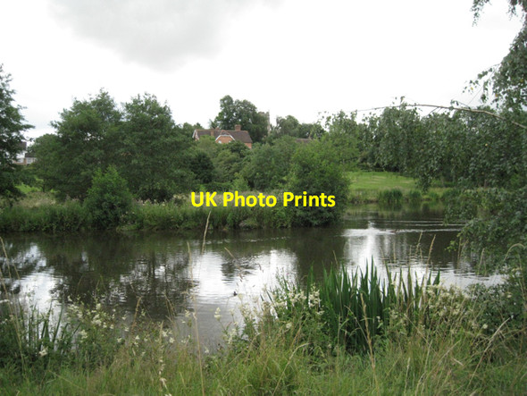 Photo 6"x4" Pool north of Snitterfield church Snitterfield c2010