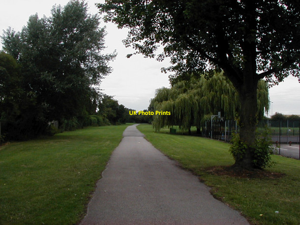 Photo 6"x4" Derby Canal from Boulton Lane towards Bracken's Lane Allenton c2010