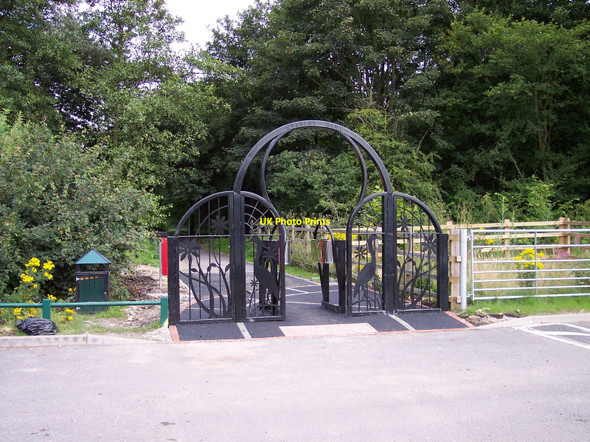 Photo 6"x4" Entrance to Stanley Bank Trail next the visitor centre Blackbrook\/SJ5496 c2010